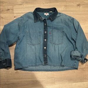 Levi's Classic Blue Denim Shirt